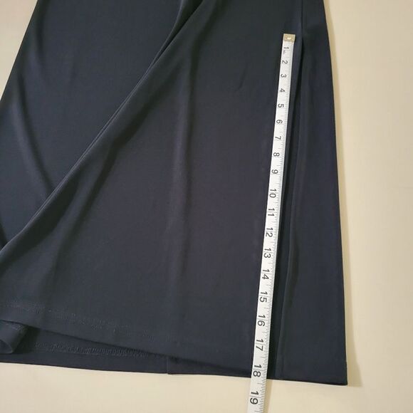 Express Colorblock Black Gray Maxi Length Sleeveless Dress - Picture 6 of 10